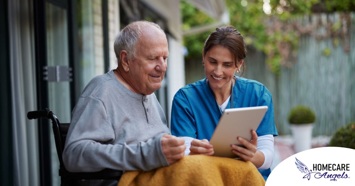 Discussing options for home care vs. assisted living